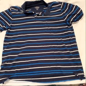 Men’s striped polo shirt
